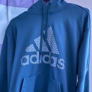 Men’s silk adidas hoodie